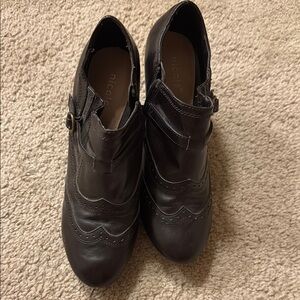 Nicole Brown Ankle Boots for Women